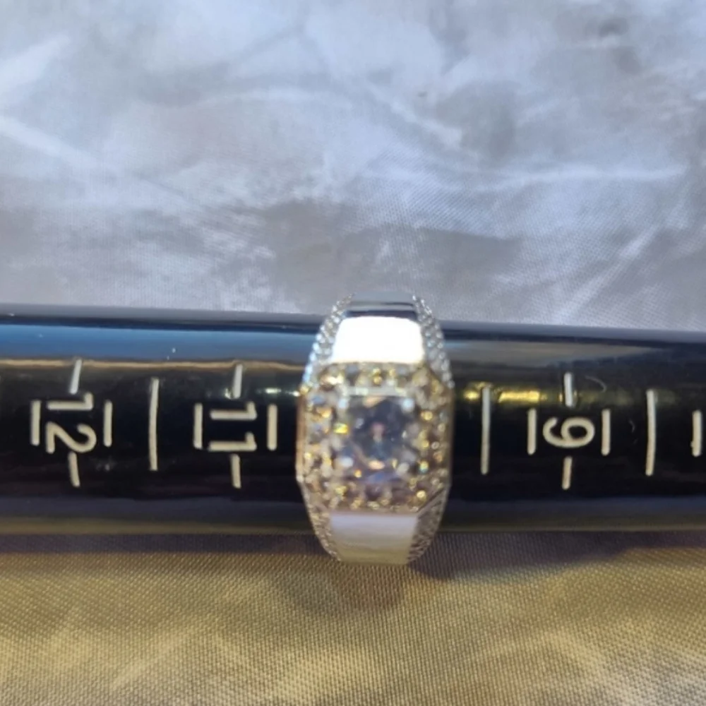 Men AAA Zircon Ring